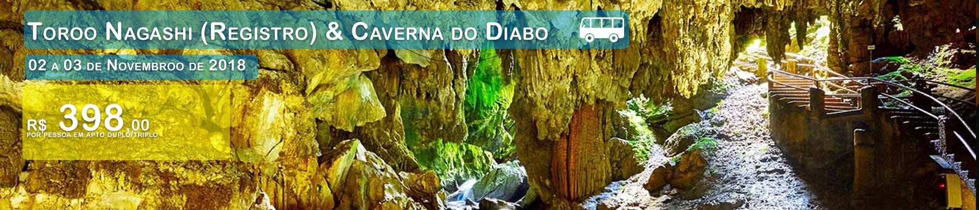 Toroo Nagashi e Caverna do Diabo