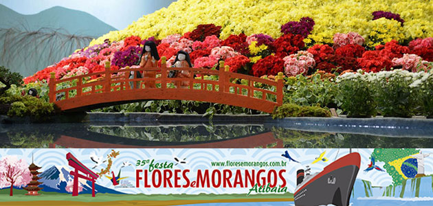 festa flores & morangos