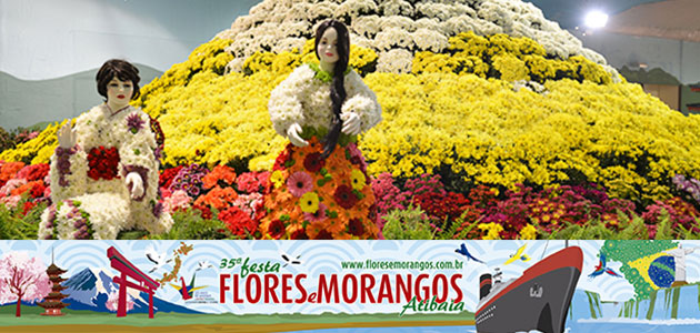 festa flores & morangos