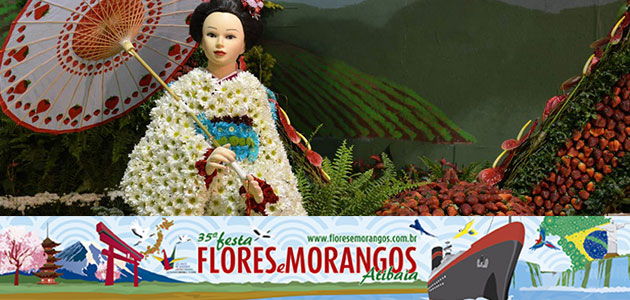 festa flores & morangos