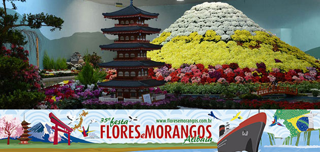 festa flores & morangos